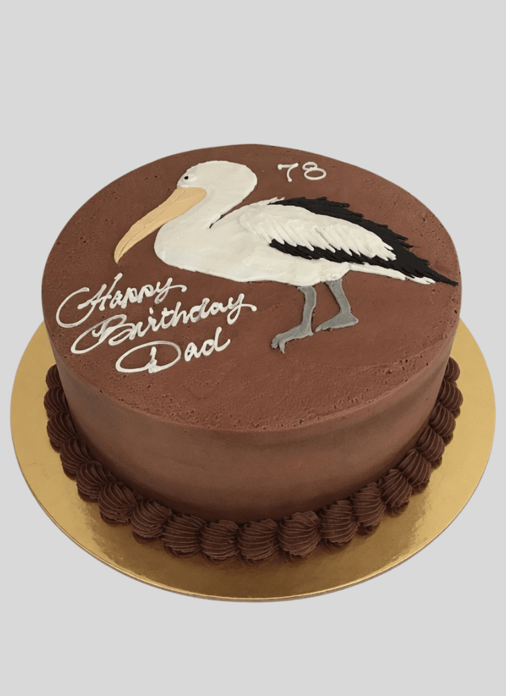 Beauteous Pelican Cake