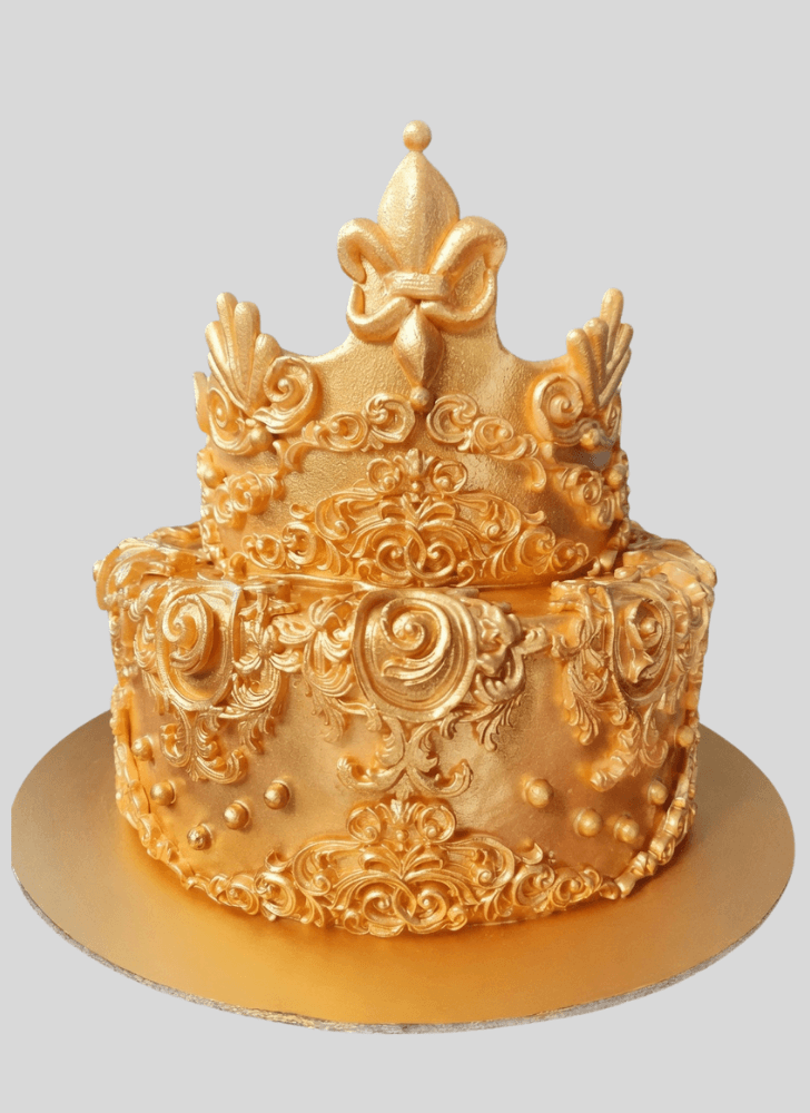 Lovely Queen Cake Design