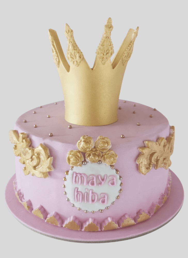 Pretty Queen Cake