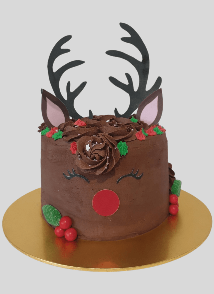 Excellent Reindeer Cake