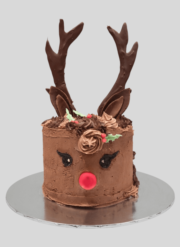 Gorgeous Reindeer Cake