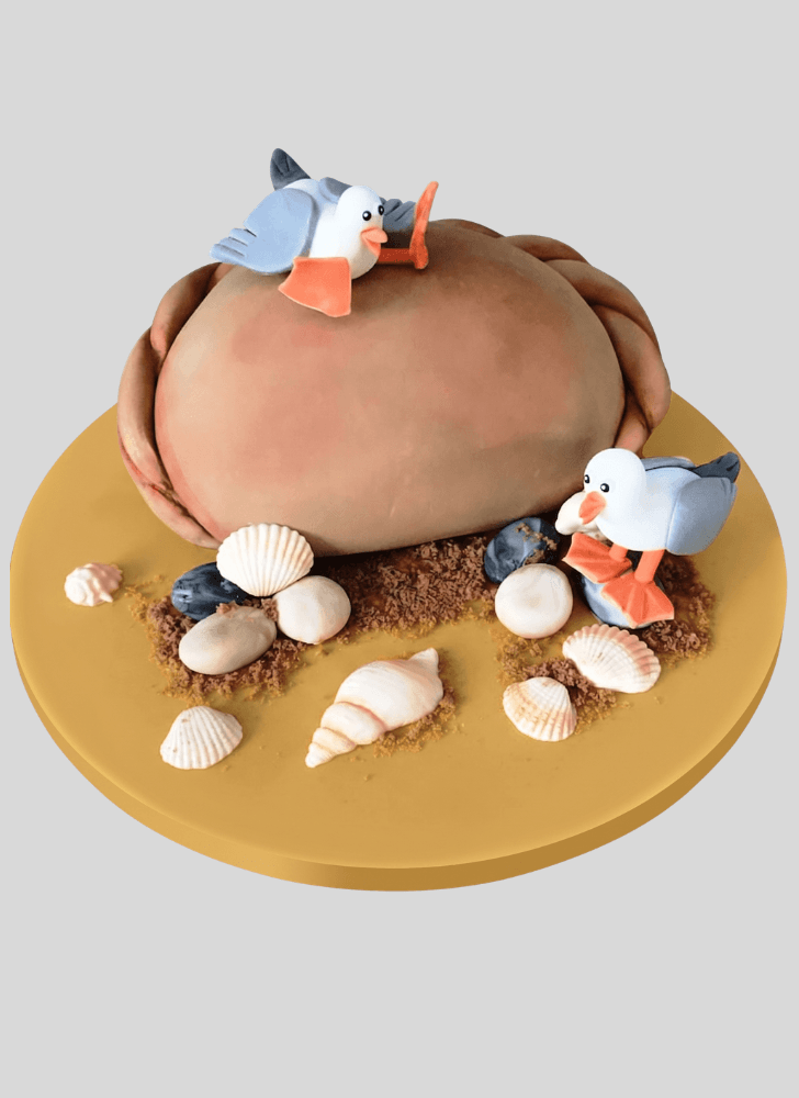Bewitching Seagull Cake