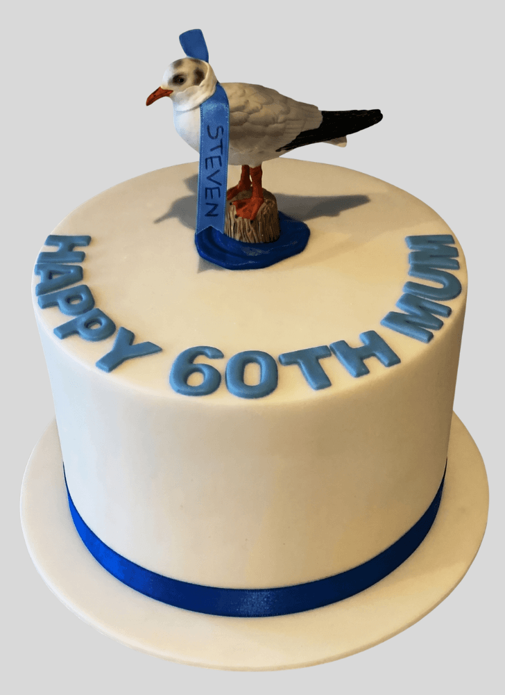 Comely Seagull Cake