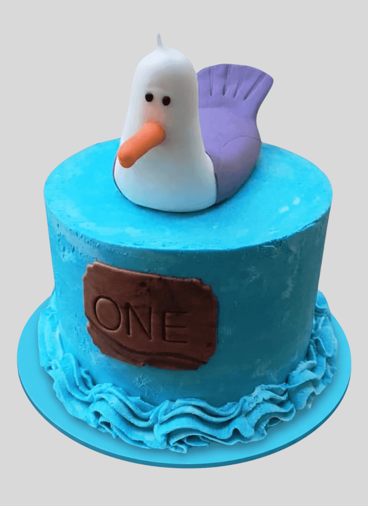 Dazzling Seagull Cake