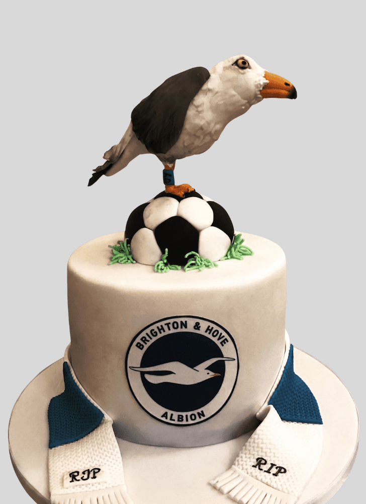 Enticing Seagull Cake
