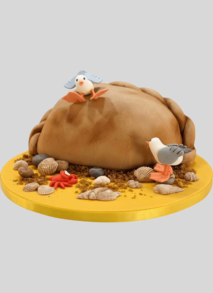 Exquisite Seagull Cake