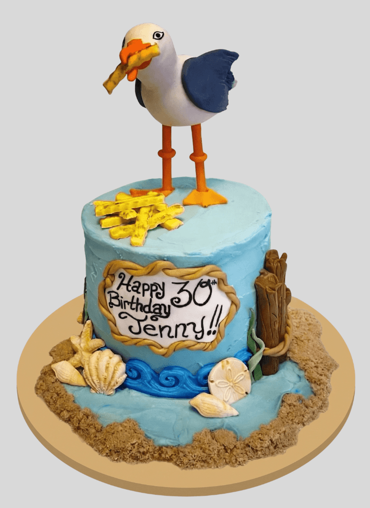 Fetching Seagull Cake