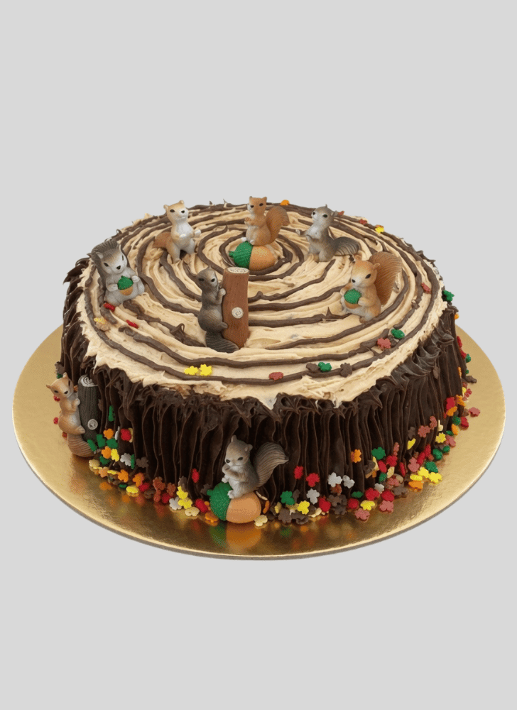 Elegant Squirrel Cake
