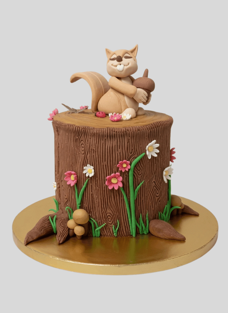 Enticing Squirrel Cake