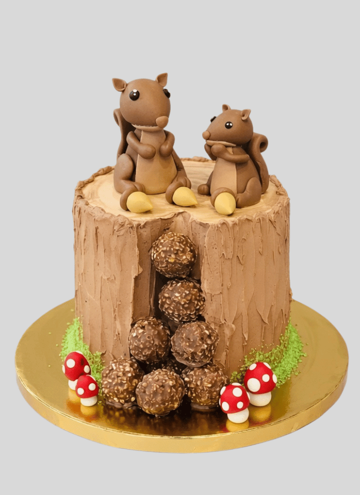 Graceful Squirrel Cake