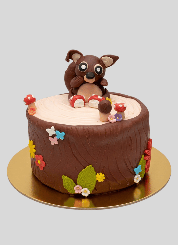 Handsome Squirrel Cake