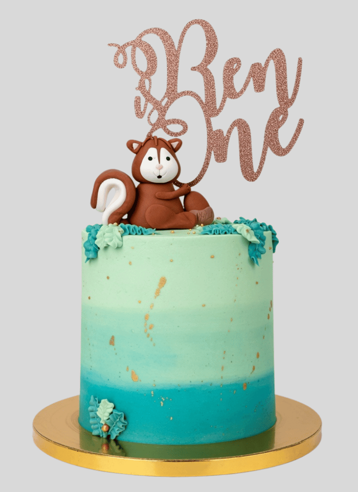 Nice Squirrel Cake