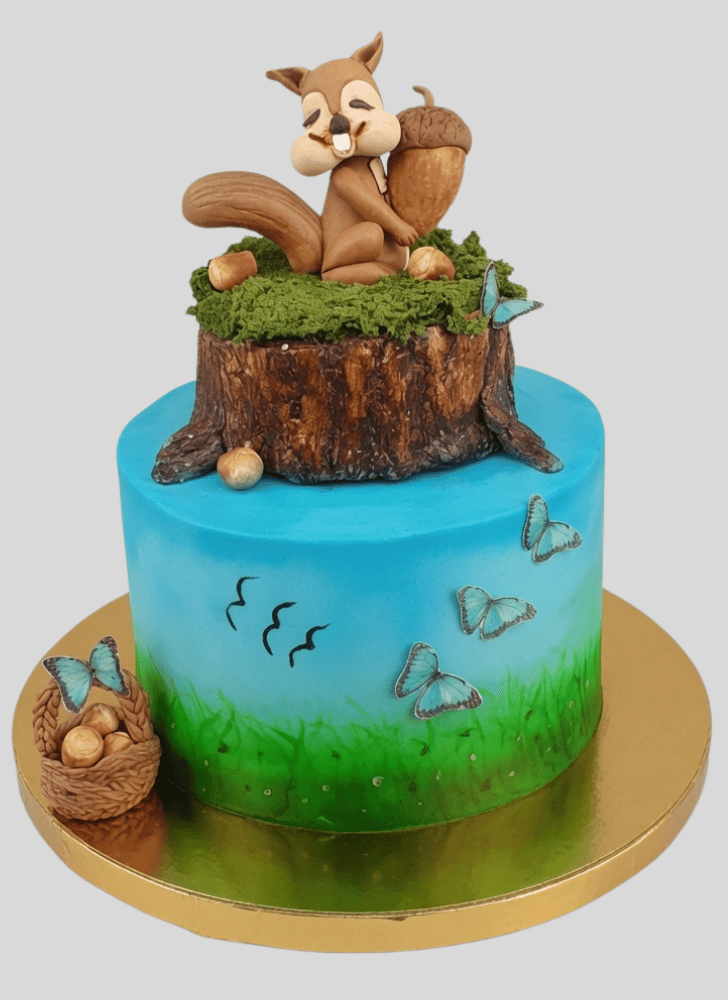 Slightly Squirrel Cake