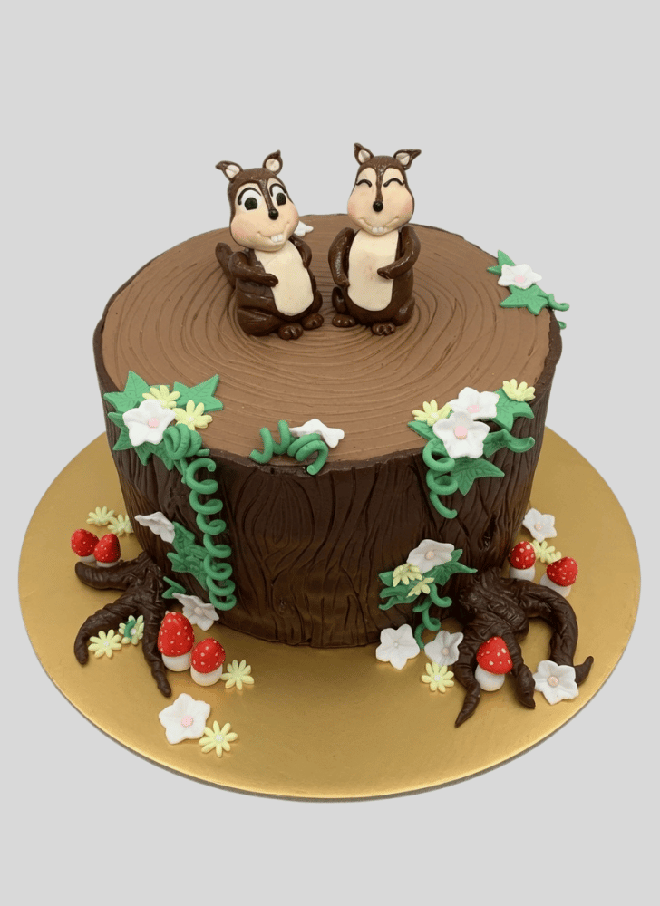 Wonderful Squirrel Cake Design