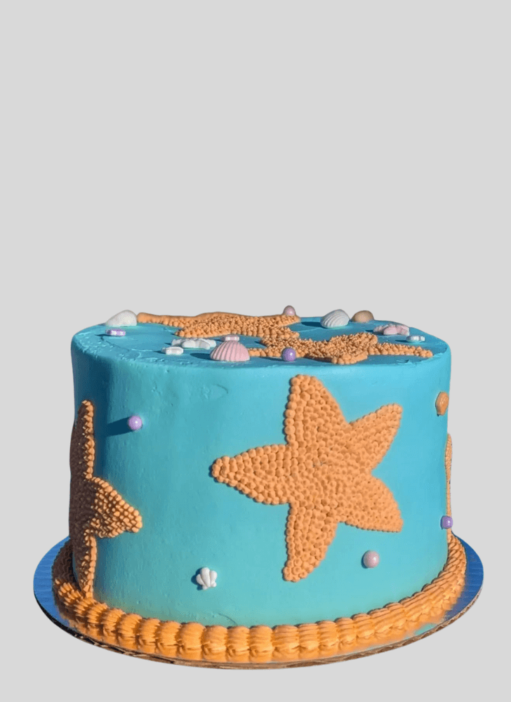 Admirable Starfish Cake Design