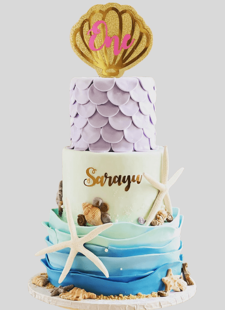 Alluring Starfish Cake