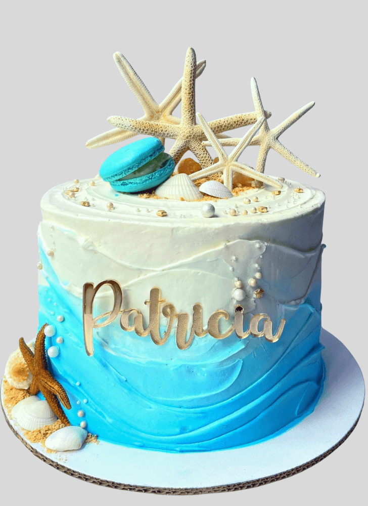 Captivating Starfish Cake