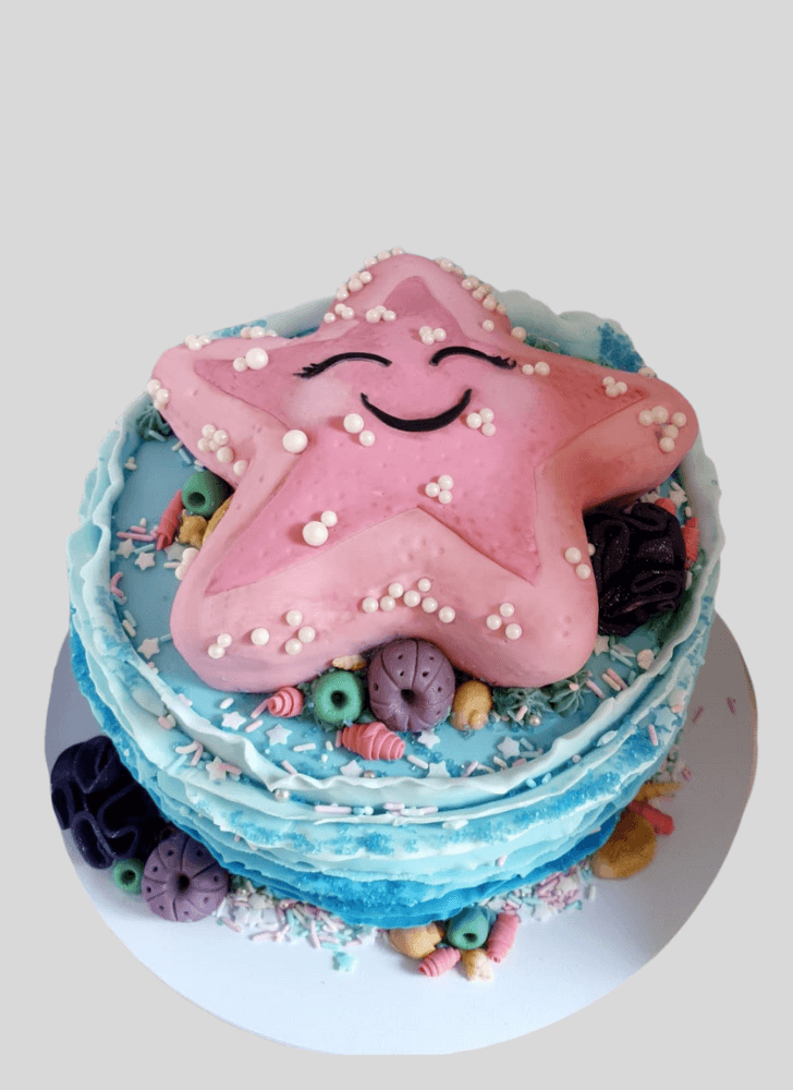 Exquisite Starfish Cake