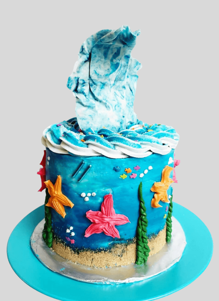Gorgeous Starfish Cake