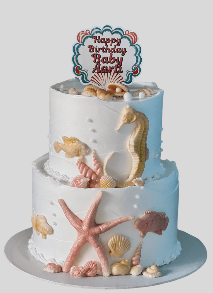 Handsome Starfish Cake