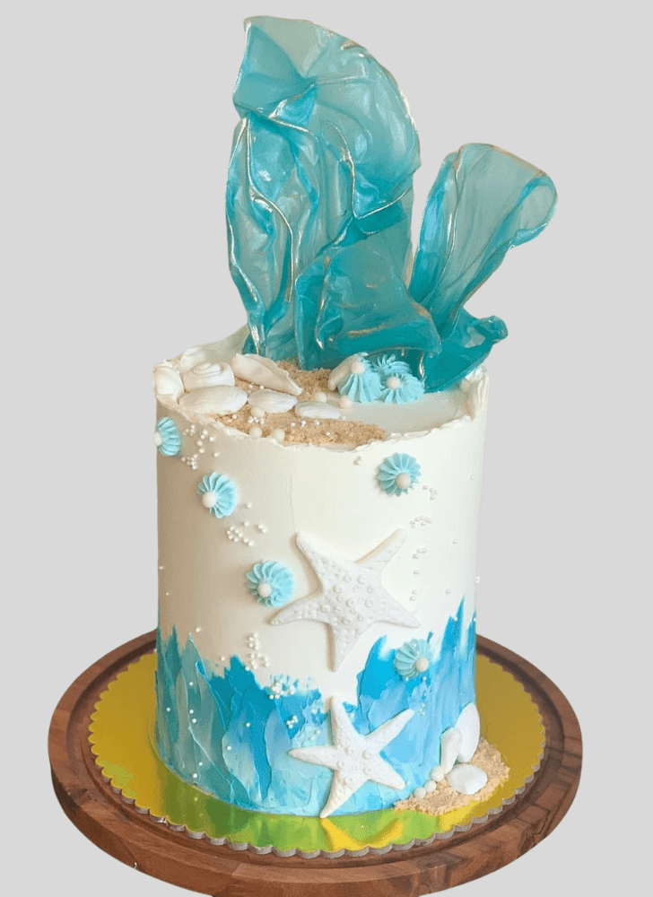 Mesmeric Starfish Cake