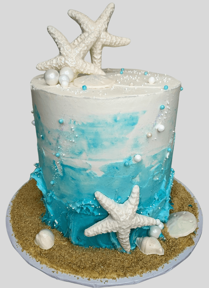 Nice Starfish Cake