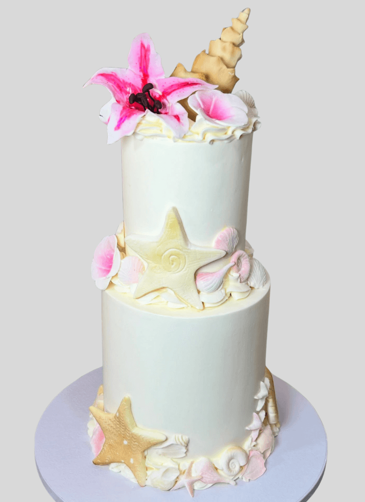Resplendent Starfish Cake