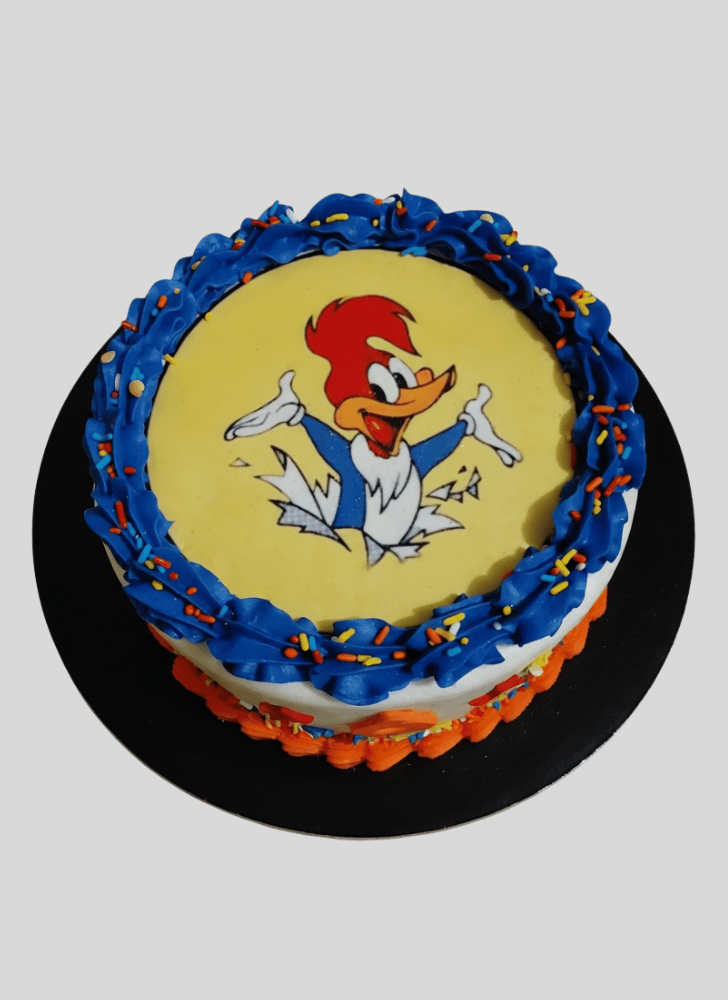 Classy Woodpecker Cake