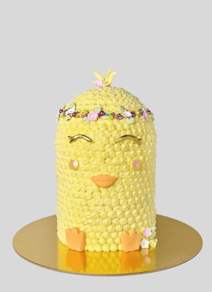 Admirable Chick Cake Design