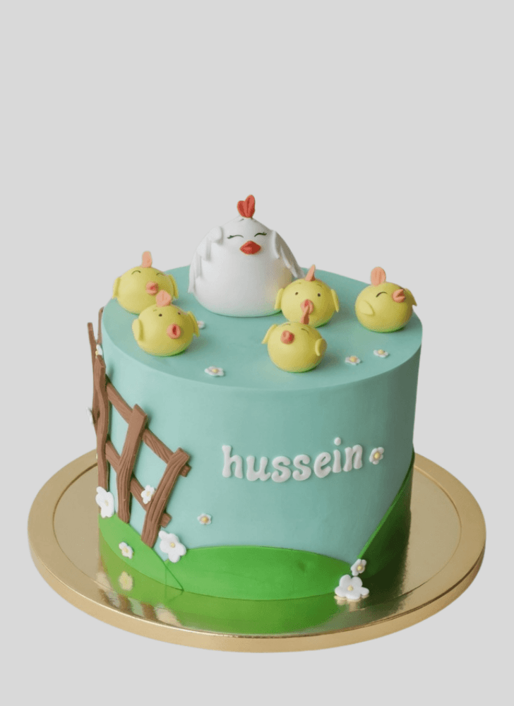 Appealing Chick Cake