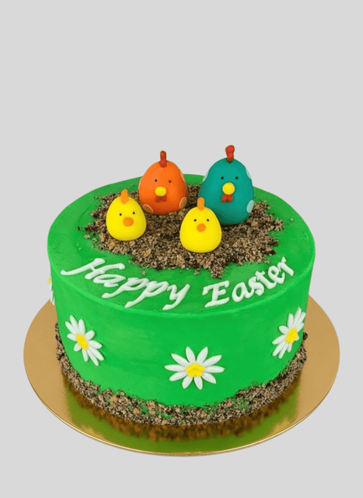 Beauteous Chick Cake