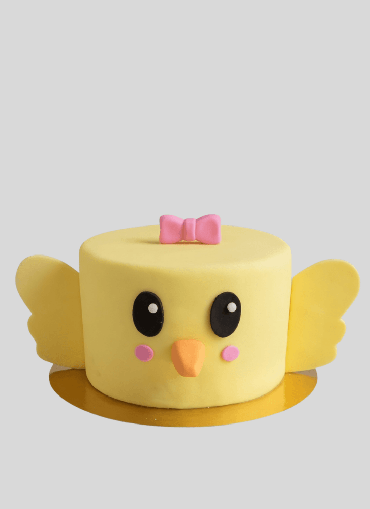 Bewitching Chick Cake
