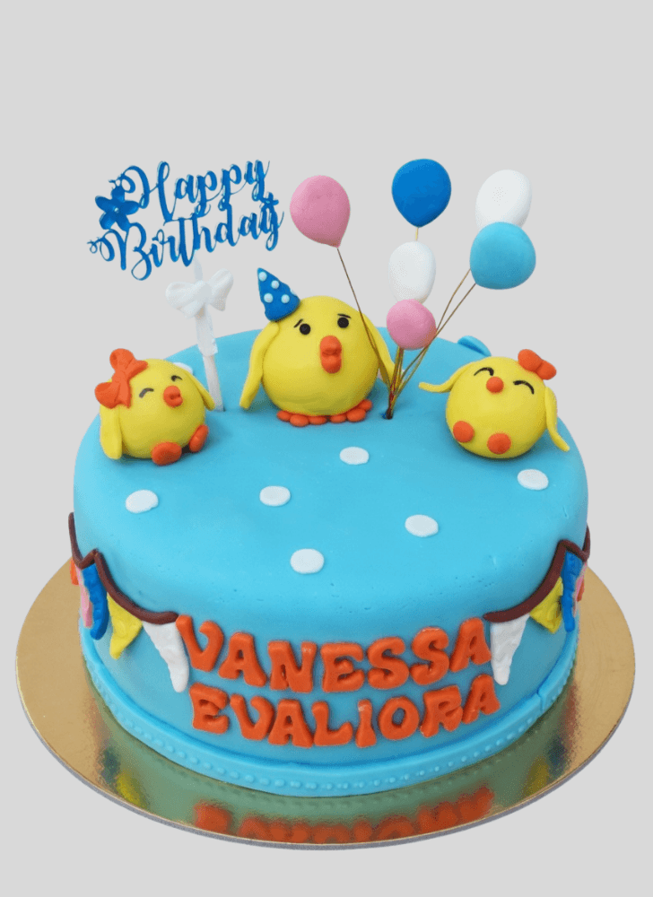 Wonderful Chick Cake Design