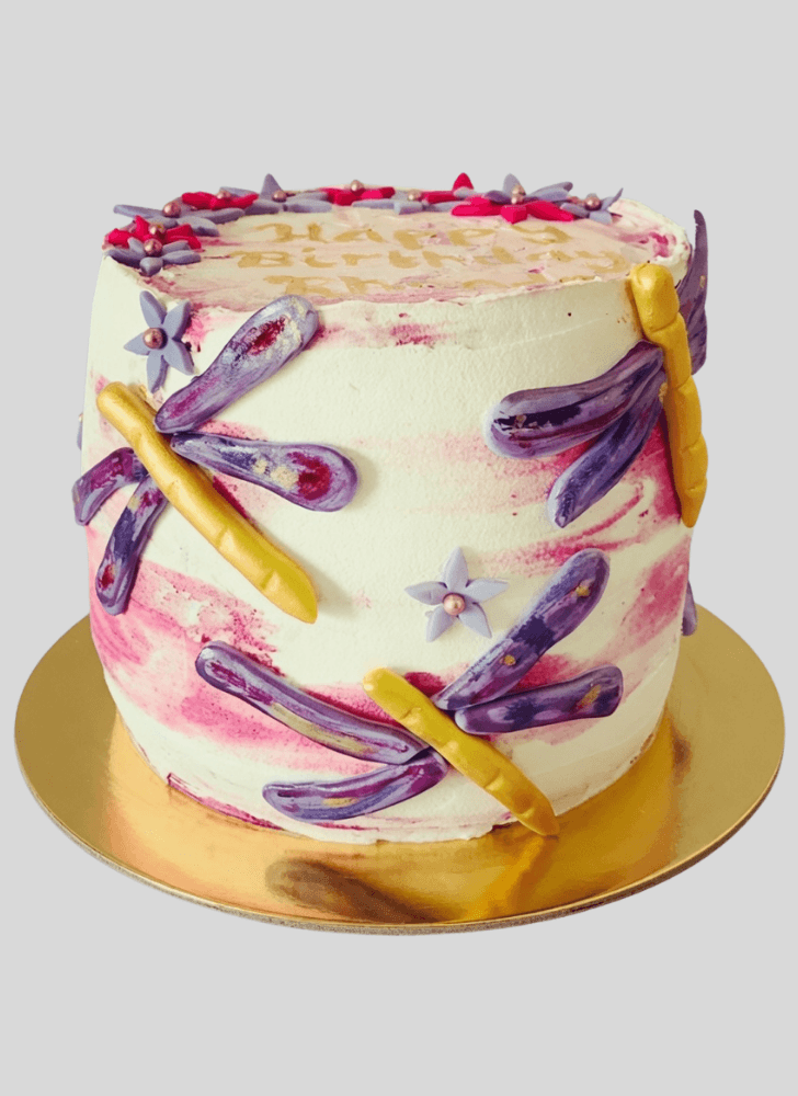 Dazzling Dragonfly Cake