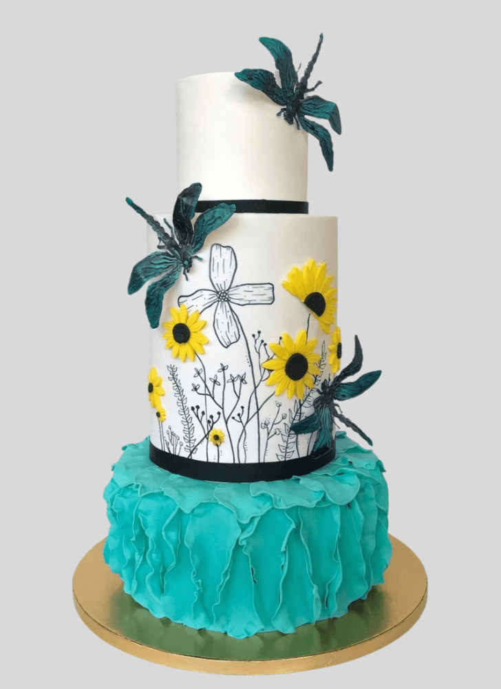 Fair Dragonfly Cake