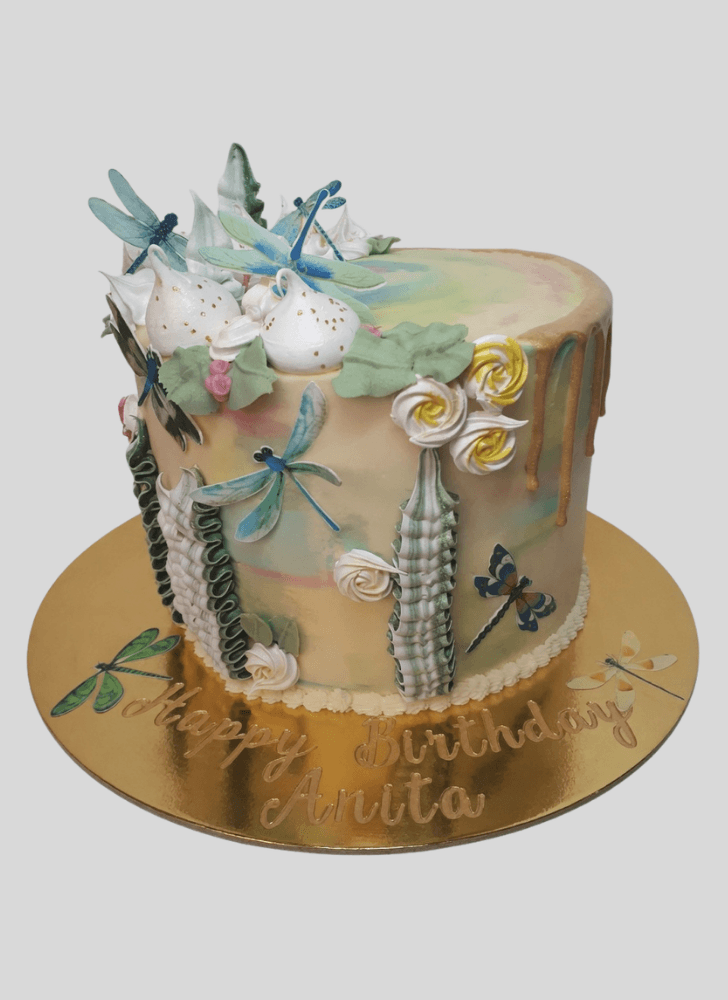 Fetching Dragonfly Cake