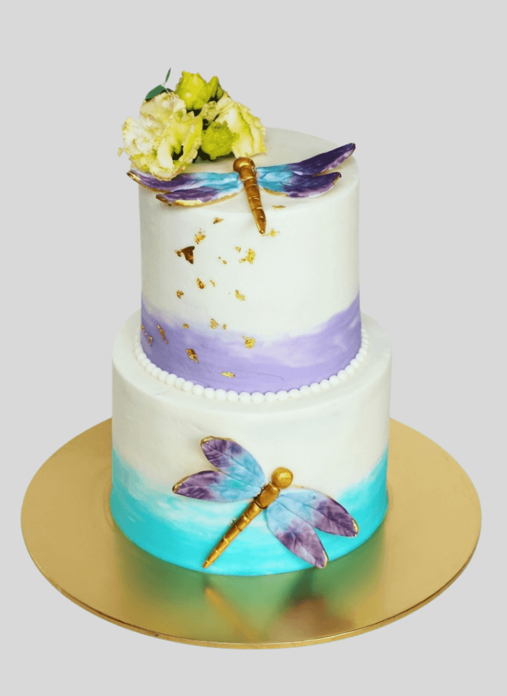 Good Looking Dragonfly Cake