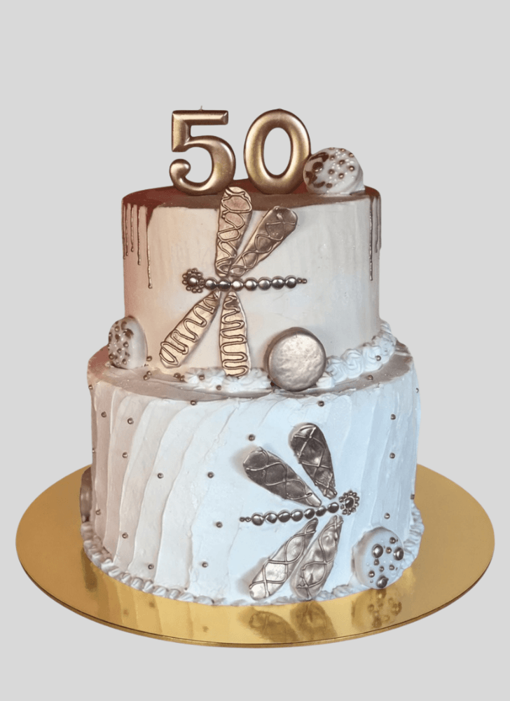 Grand Dragonfly Cake