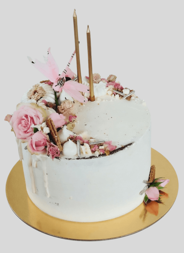Splendid Dragonfly Cake