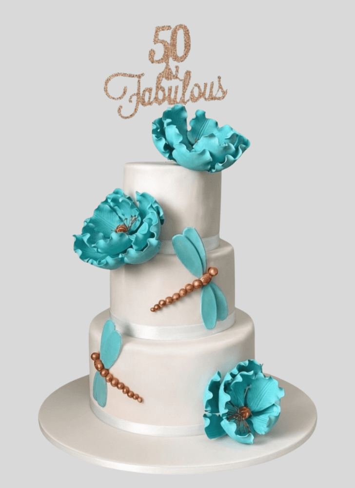 Stunning Dragonfly Cake