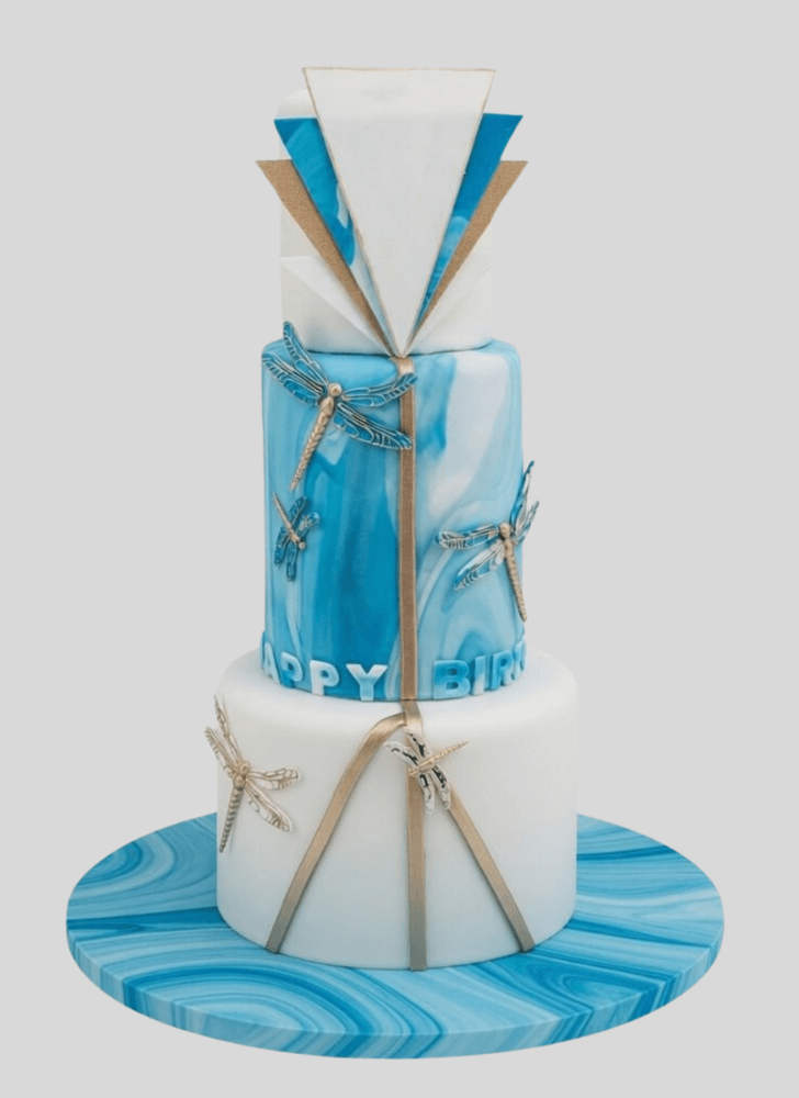 Superb Dragonfly Cake