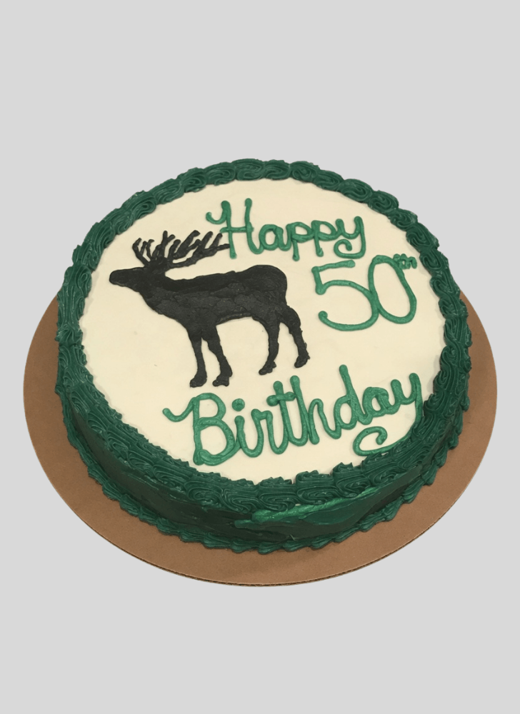 Admirable Elk Cake Design