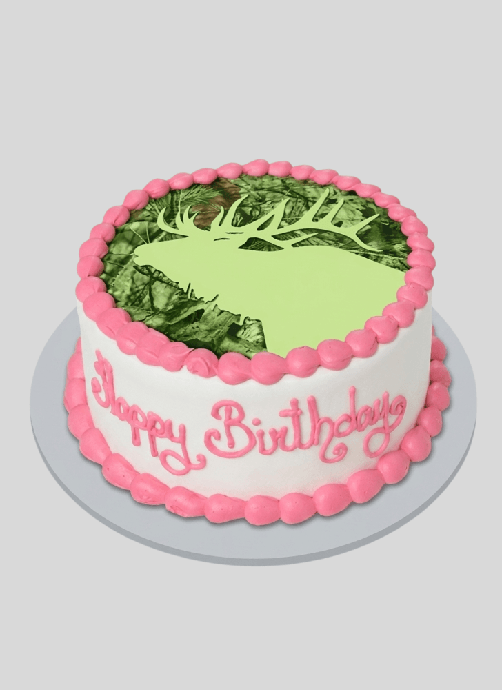 Adorable Elk Cake