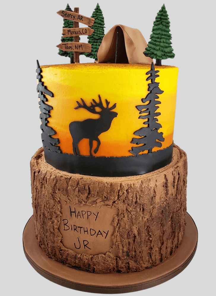 Alluring Elk Cake