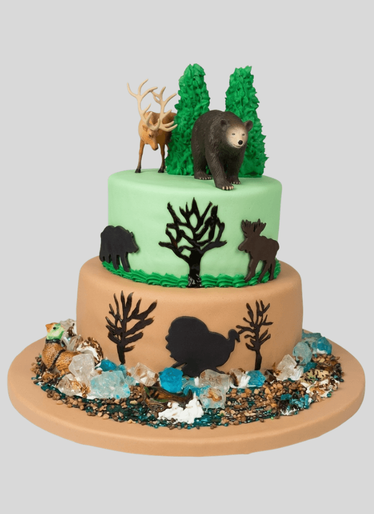 Angelic Elk Cake