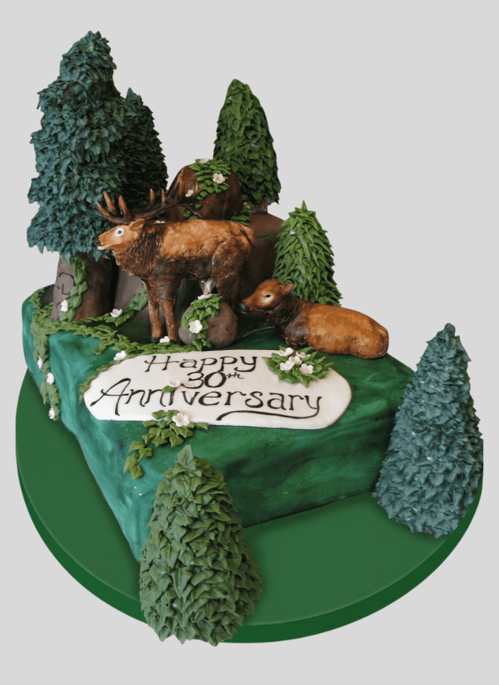 Captivating Elk Cake