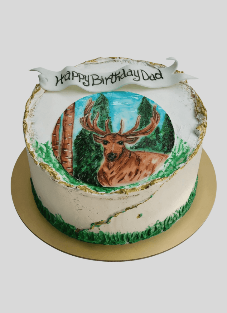 Cute Elk Cake