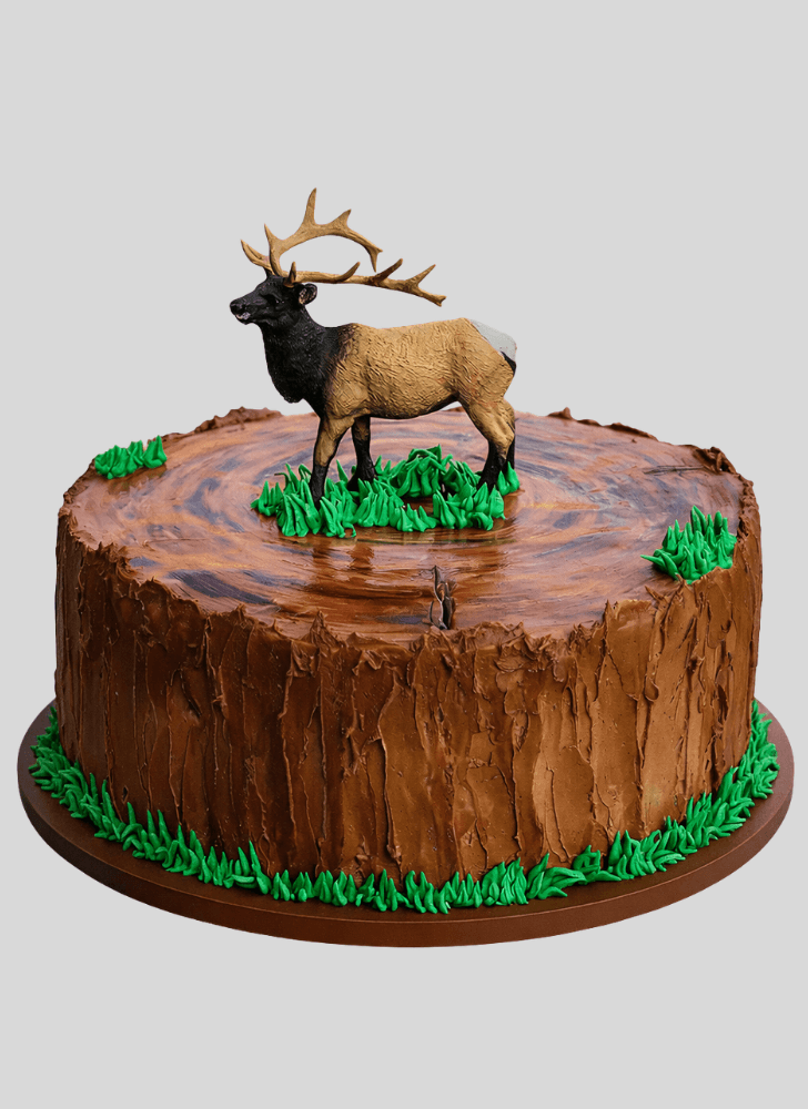 Delicate Elk Cake