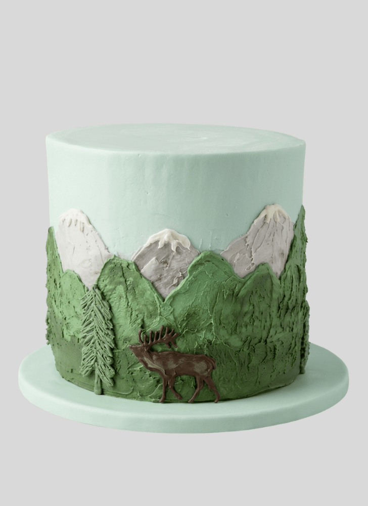 Enticing Elk Cake