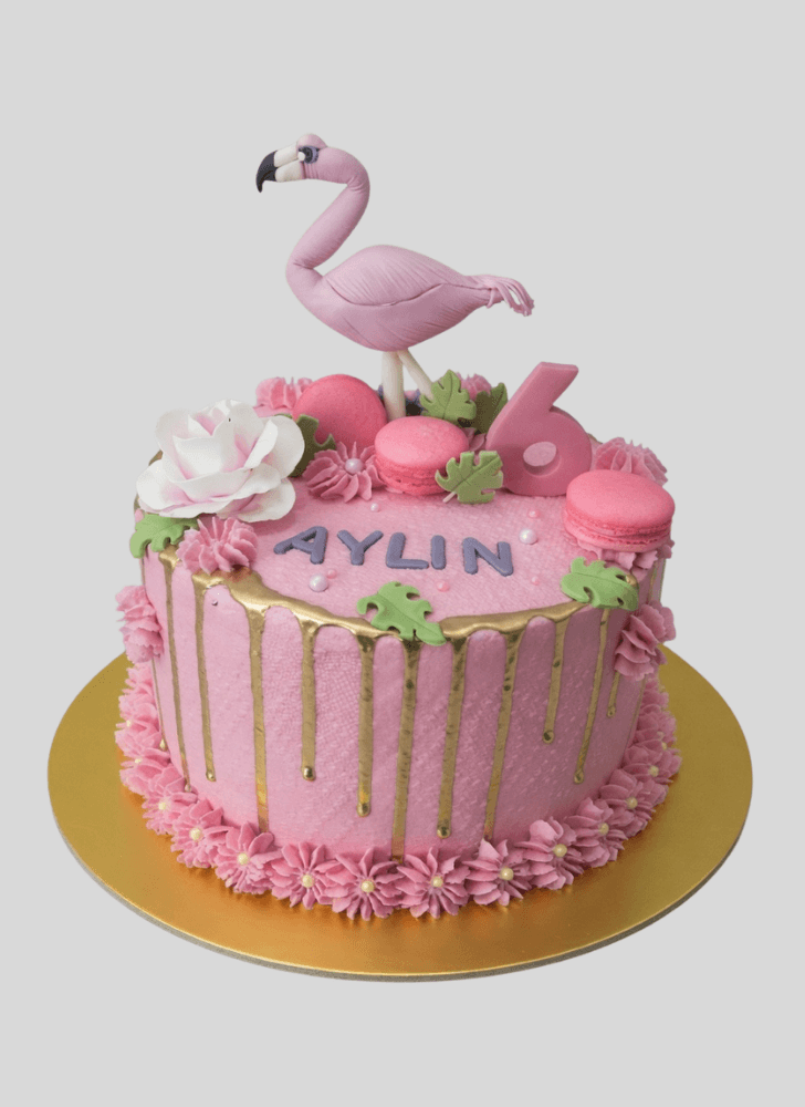 Divine Flamingo Cake